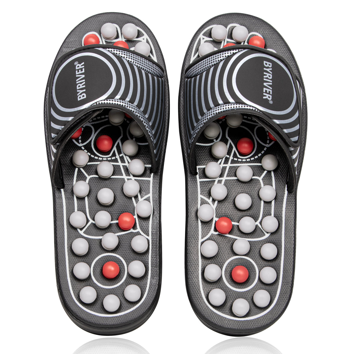 Byriver 2025 massage slippers