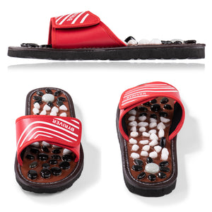 Reflexology Foot Massager, Stone Massage Slippers Sandals Shoes Slides