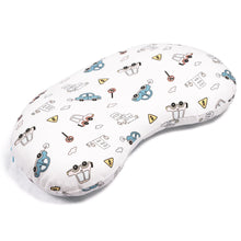 Load image into Gallery viewer, BYRIVER 12x22 Toddler Kids Neck Pillow for Sleeping, Removable Pillowcase, Ergonomic Small Pillow for Daycare Preschool Nap Time, Gifts for Children Ages 3-8 (Spaceship)