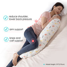 Load image into Gallery viewer, BYRIVER C Shape Body Pillow, Pregnancy Pillow, Multifunctional Maternity Nursing Pillow