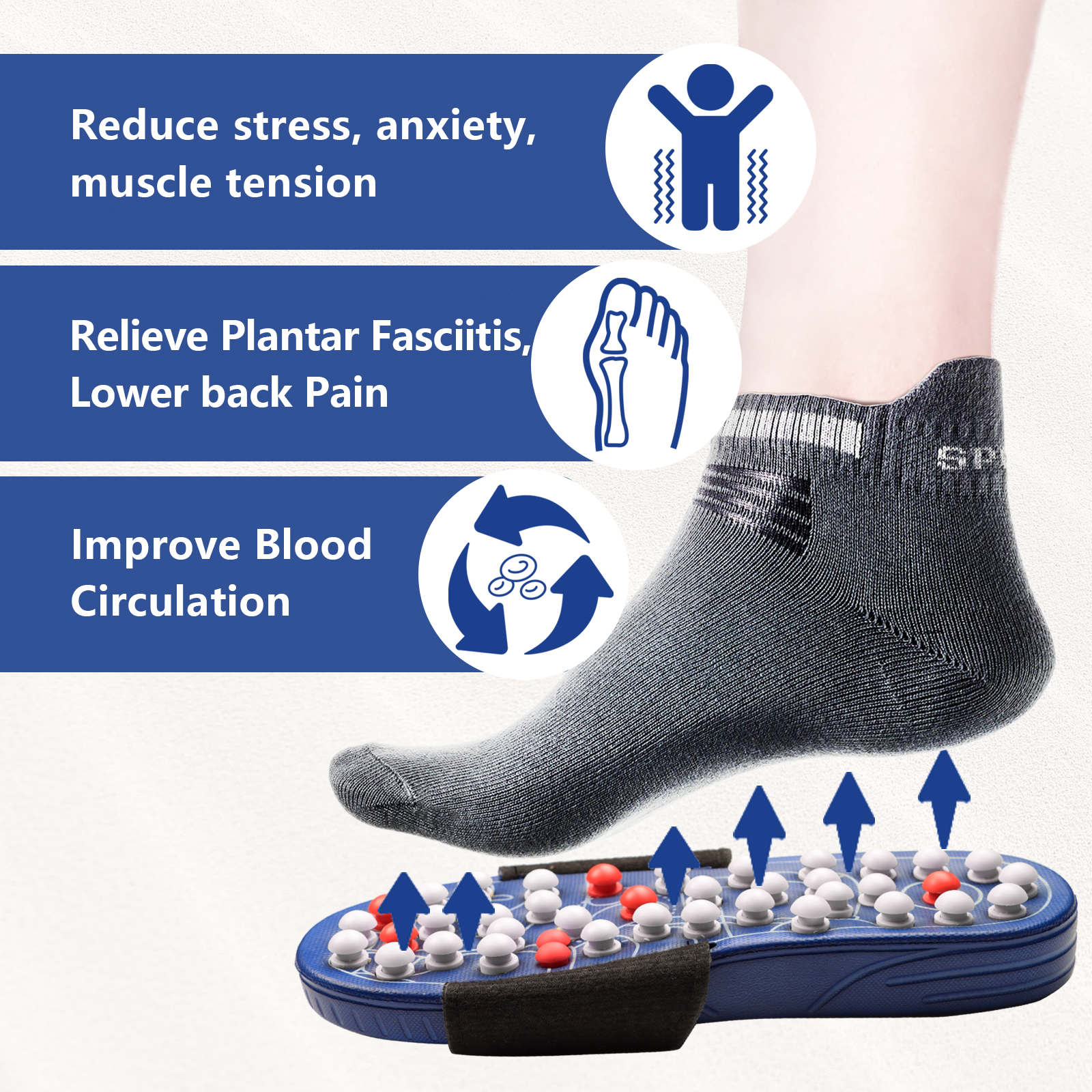 Foot Massaging Slippers - Hayat Scientific